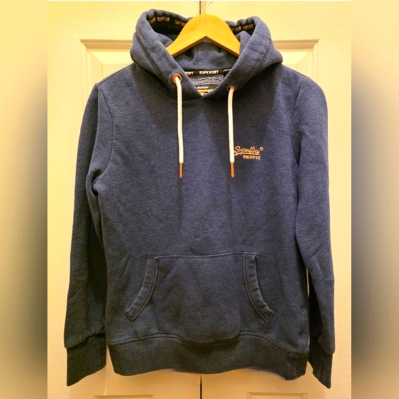Superdry Orange Label Elite Hoodie- size 8 (M) -NWOT 💙 - Picture 5 of 11